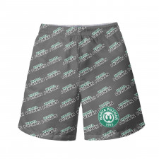 Warta Poznan Beach Shorts Swim Pants Swimming Trunks - Poznan Football Club Medley Monogram Wordmark