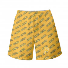 MLB Pittsburgh Pirates Beach Shorts Swim Pants Swimming Trunks - Pittsburgh Pirates Medley Monogram Wordmark