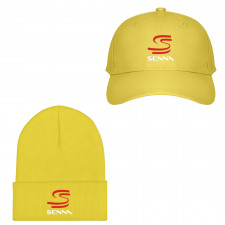 F1 Formula One Ayrton Senna Baseball Cap Beanie Hat - Ayrton Senna Logo