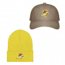 Roblox Bedwars Barbarian Baseball Cap Beanie Hat - Barbarian Victorious Character Art