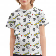 Pokemon Dubwool Tee Shirt T-Shirt Short Sleeve - Dubwool Character Series Art