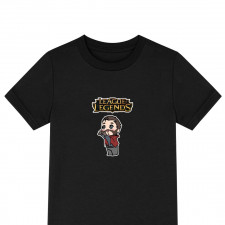 League of Legends Graves Tee Shirt T-Shirt Short Sleeve - Graves Cute Chibi Art