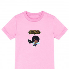 League of Legends Nilah Tee Shirt T-Shirt Short Sleeve - Nilah Chibi Art