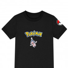 Pokemon Mime Jr. Tee Shirt T-Shirt Short Sleeve - Mime Jr. Character Series Art