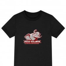 Rose-Hulman Institute of Technology Engineers Tee Shirt T-Shirt Short Sleeve - Rose-Hulman Institute of Technology Engineers College Football Team Single Logo