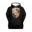 Porsche Hoodie Pullover  - Porsche Logo