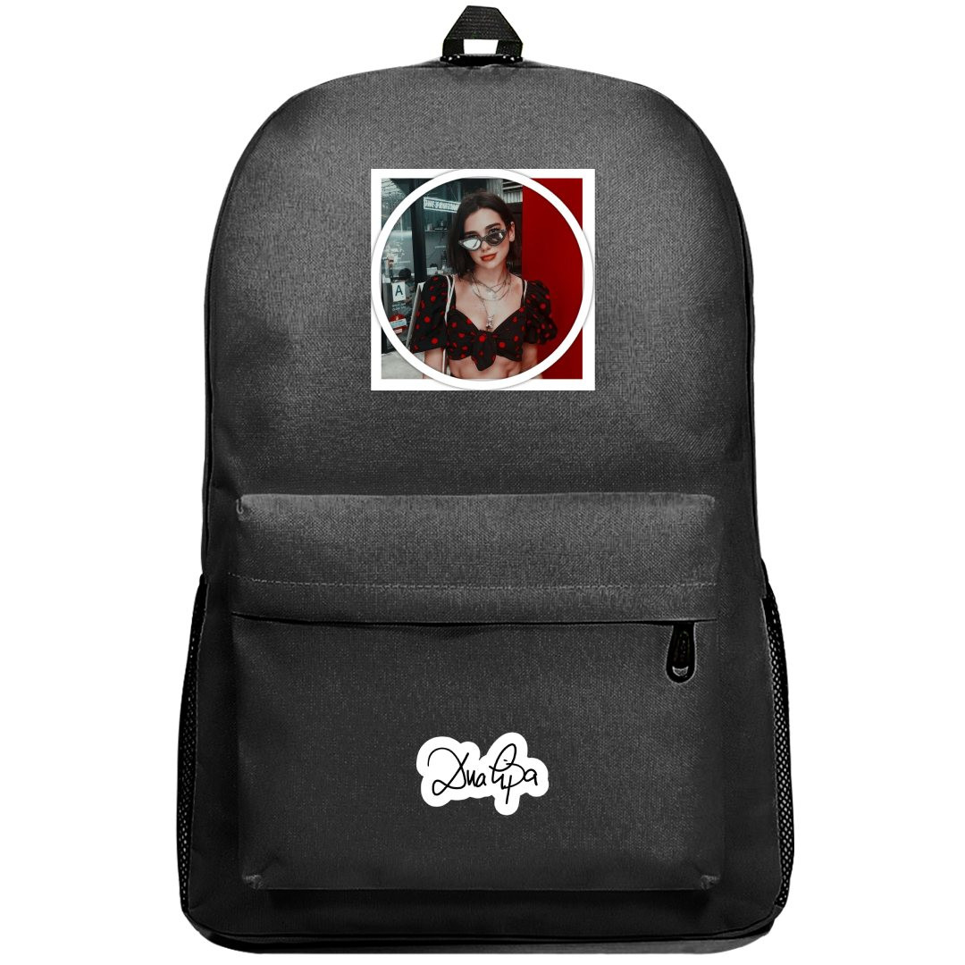 Dua Lipa Backpack SuperPack - Dua Lipa Portrait