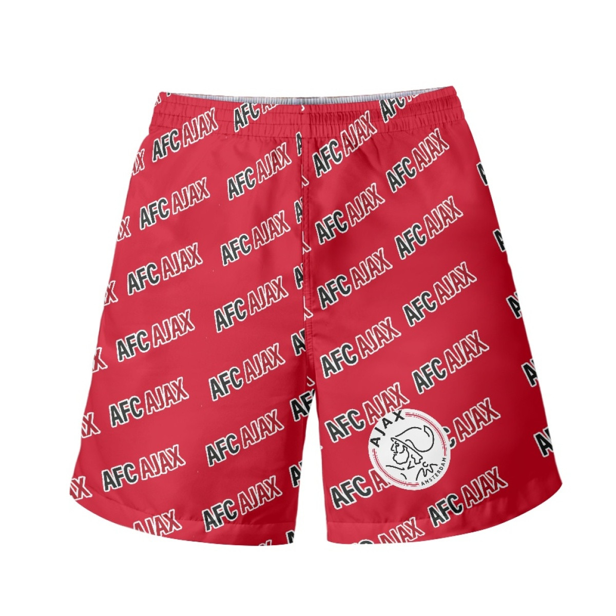 AFC Ajax Beach Shorts Swim Pants Swimming Trunks - Ajax Football Club Medley Monogram Wordmark