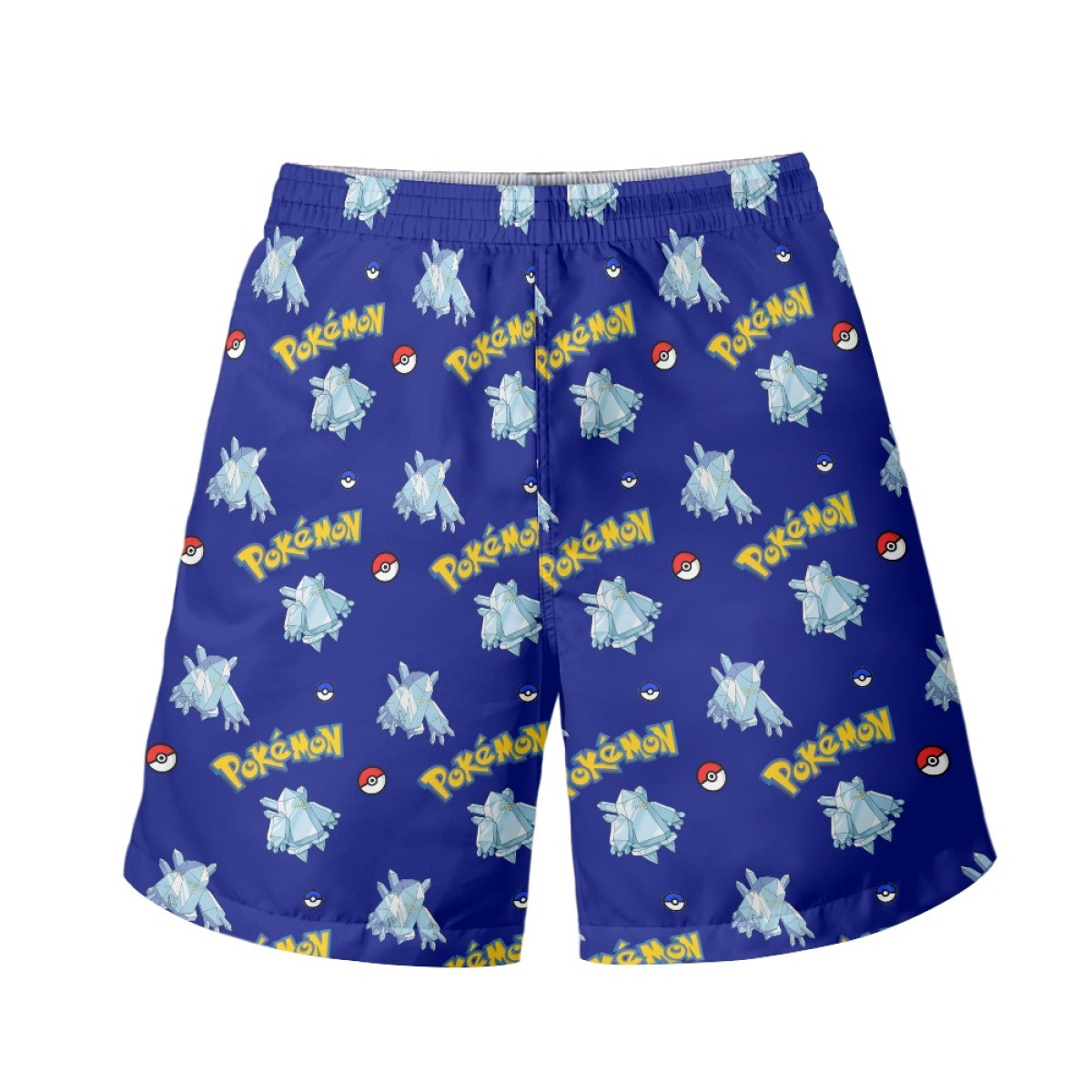 Pokemon Regice Beach Shorts Swim Pants Swimming Trunks - Regice Character Series Art