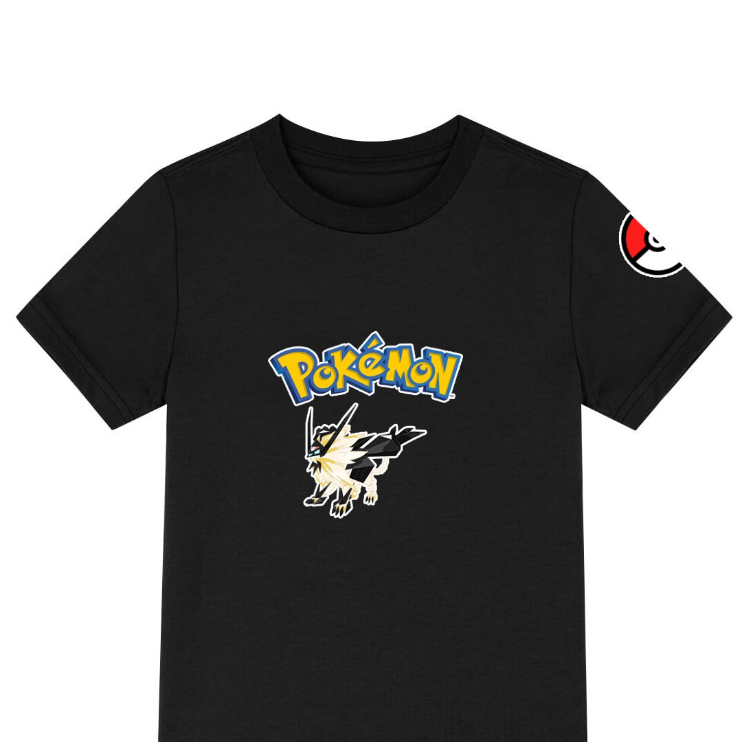 Pokemon Necrozma Tee Shirt T-Shirt Short Sleeve - Necrozma Dusk Mane Character Series Art