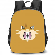 Pokemon Raticate Backpack StudentPack - Raticate Minimalist Art