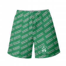Hibernian FC Beach Shorts Swim Pants Swimming Trunks - Hibernian Football Club Medley Monogram Wordmark