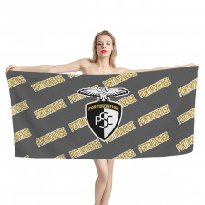 Portimonense SC Bath Beach Towel - Portimonense Football Club Medley Monogram Wordmark