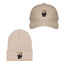 Harry Potter Hagrid Baseball Cap Beanie Hat - Hagrid It's So Fluffy Sticker Art