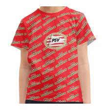 PSV Eindhoven Tee T-Shirt - Eindhoven Football Club Medley Monogram Wordmark