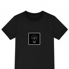 Volvo Tee Shirt T-Shirt Short Sleeve - Volvo V40 Cross-Country Steering On Black Background