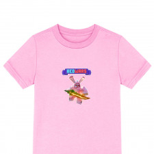 Roblox Bedwars Barbunny Tee Shirt T-Shirt Short Sleeve - Barbunny Character Art