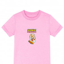 Sonic The Hedgehog Cream The Rabbit Tee Shirt T-Shirt Short Sleeve - Cream The Rabbit Character Series