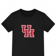 Houston Cougars Tee Shirt T-Shirt Short Sleeve - Houston Cougars College Football Team Single Logo