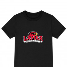 Lamar Cardinals Tee Shirt T-Shirt Short Sleeve - Lamar University Cardinals College Football Team Single Logo