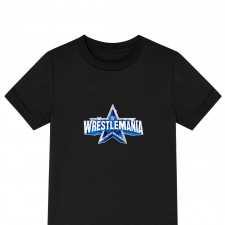 WWE Tee Shirt T-Shirt Short Sleeve - Wrestle Mania 38 Logo