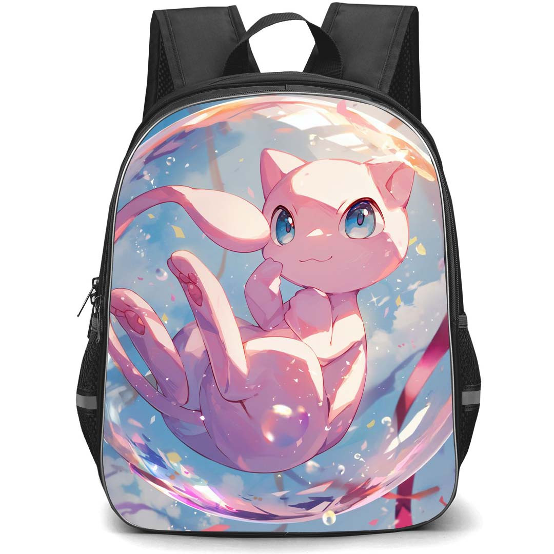 Pokemon Mew Backpack StudentPack - Mew Floating Anime Art