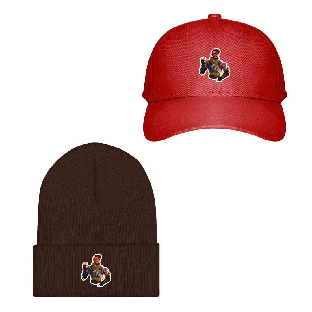 Apex Legends Mirage Baseball Cap Beanie Hat - Mirage Okay Hand Gesture