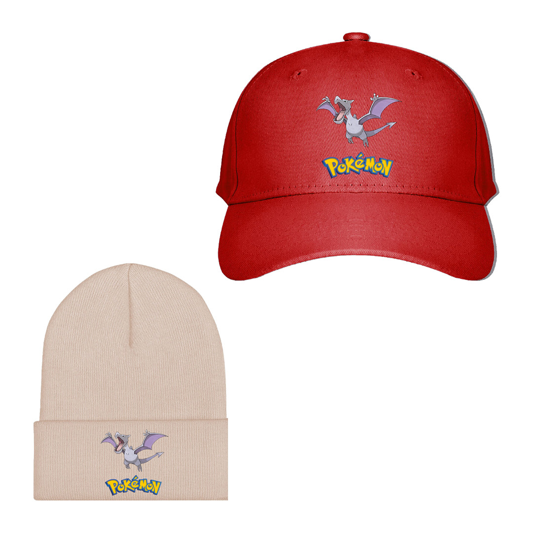 Pokemon Aerodactyl Baseball Cap Beanie Hat - Aerodactyl Character Series Art