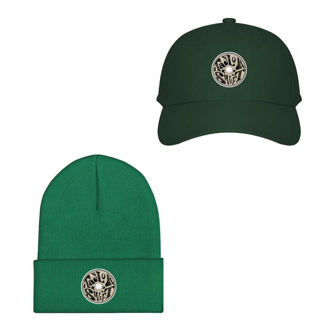 Taylor Swift Baseball Cap Beanie Hat - Taylor Swift CD Art Sticker