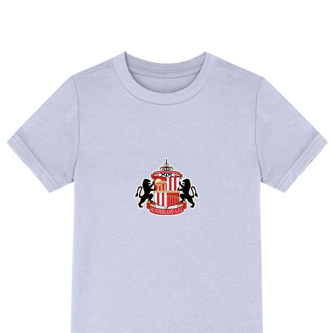 Sunderland A.F.C. Football Club Tee Shirt T-Shirt Short Sleeve - Sunderland A.F.C. Football Club Single Logo