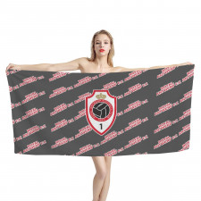 Royal Antwerp FC Football Club Bath Beach Towel - Antwerp Football Club Medley Monogram Wordmark