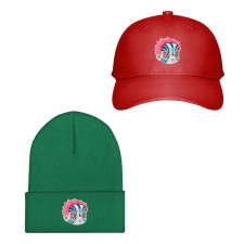 Demon Slayer Akaza Baseball Cap Beanie Hat - Akaza Silly Face Chibi Art