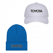 Toyota Baseball Cap Beanie Hat - Toyota Logo 1969-1978