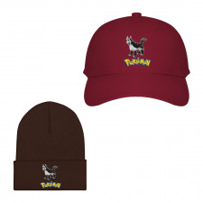 Pokemon Mightyena Baseball Cap Beanie Hat - Mightyena Character Series Art