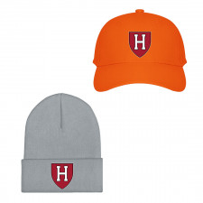 Harvard Crimson Baseball Cap Beanie Hat - Harvard University Crimson College Football Team Single Logo