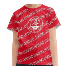 Aberdeen FC Tee T-Shirt - Aberdeen Football Club Medley Monogram Wordmark