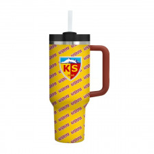 Kayserispor Quencher H2.0 FlowState Stanley Tumbler 40oz 1.18L - Kayserispor Football Club Medley Monogram Wordmark