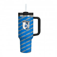 Queretaro FC Quencher H2.0 FlowState Stanley Tumbler 40oz 1.18L - Queretaro Football Club Medley Monogram Wordmark
