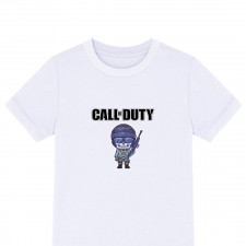Call Of Duty Ghost Tee Shirt T-Shirt Short Sleeve - Ghost Fanart Chibi Art