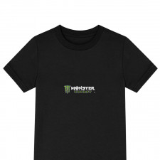 Monster Energy Tee Shirt T-Shirt Short Sleeve - Monster Energy Vertical Logo