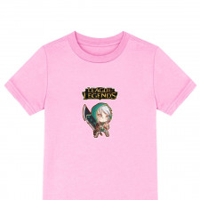 League of Legends Riven Tee Shirt T-Shirt Short Sleeve - Riven Chibi Art