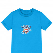 NBA Oklahoma City Thunder Tee Shirt T-Shirt Short Sleeve - Oklahoma City Team Single Logo