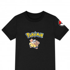 Pokemon Hariyama Tee Shirt T-Shirt Short Sleeve - Hariyama Character Series Art