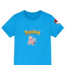 Pokemon Slowbro Tee Shirt T-Shirt Short Sleeve - Slowbro Character Series Art