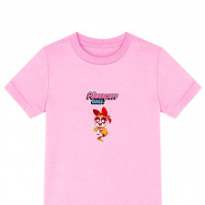 Powerpuff Girls Blossom Tee Shirt T-Shirt Short Sleeve - Blossom Character Art