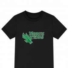 North Texas Mean Green Tee Shirt T-Shirt Short Sleeve - North Texas Mean Green College Football Team Single Logo