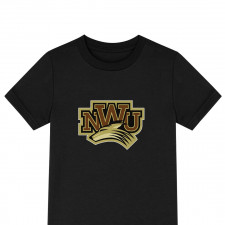 Nebraska Wesleyan University Prairie Wolves Tee Shirt T-Shirt Short Sleeve - Nebraska Wesleyan University Prairie Wolves College Football Team Single Logo