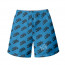 NFL Detroit Lions Beach Shorts Swim Pants Swimming Trunks - Detroit Lions Medley Monogram Wordmark