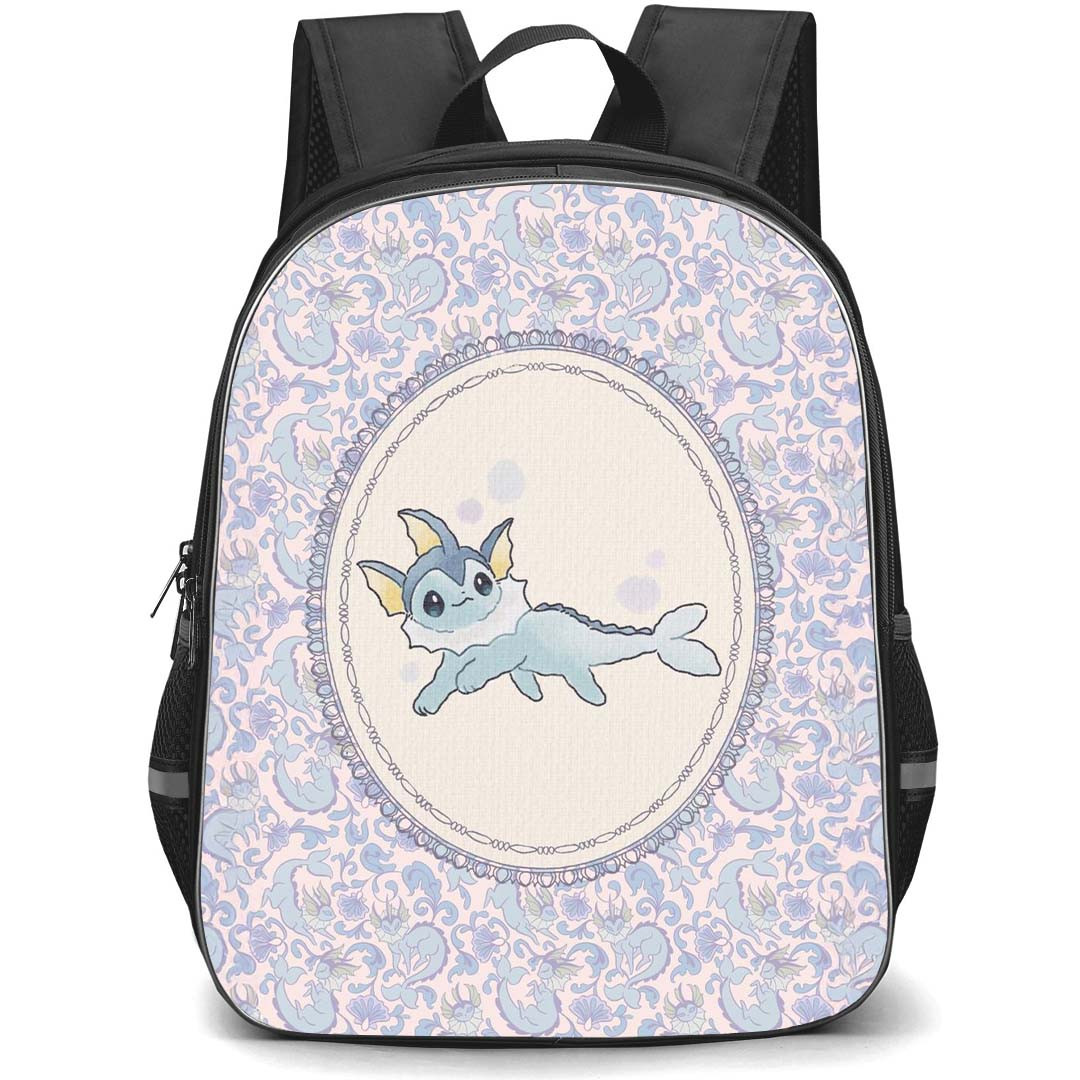 Pokemon Vaporeon Backpack StudentPack - Vaporeon Vintage Art