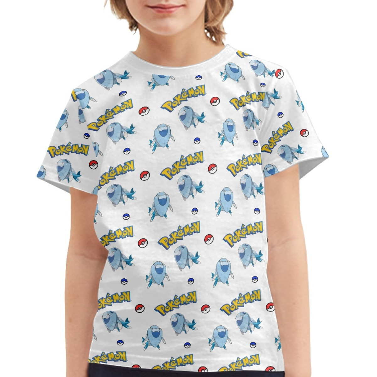 Pokemon Arctovish Tee Shirt T-Shirt Short Sleeve - Arctovish Character Series Art